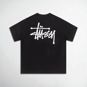 Stussy ✨Black Short Sleeve Tee Classic Streetwear✨